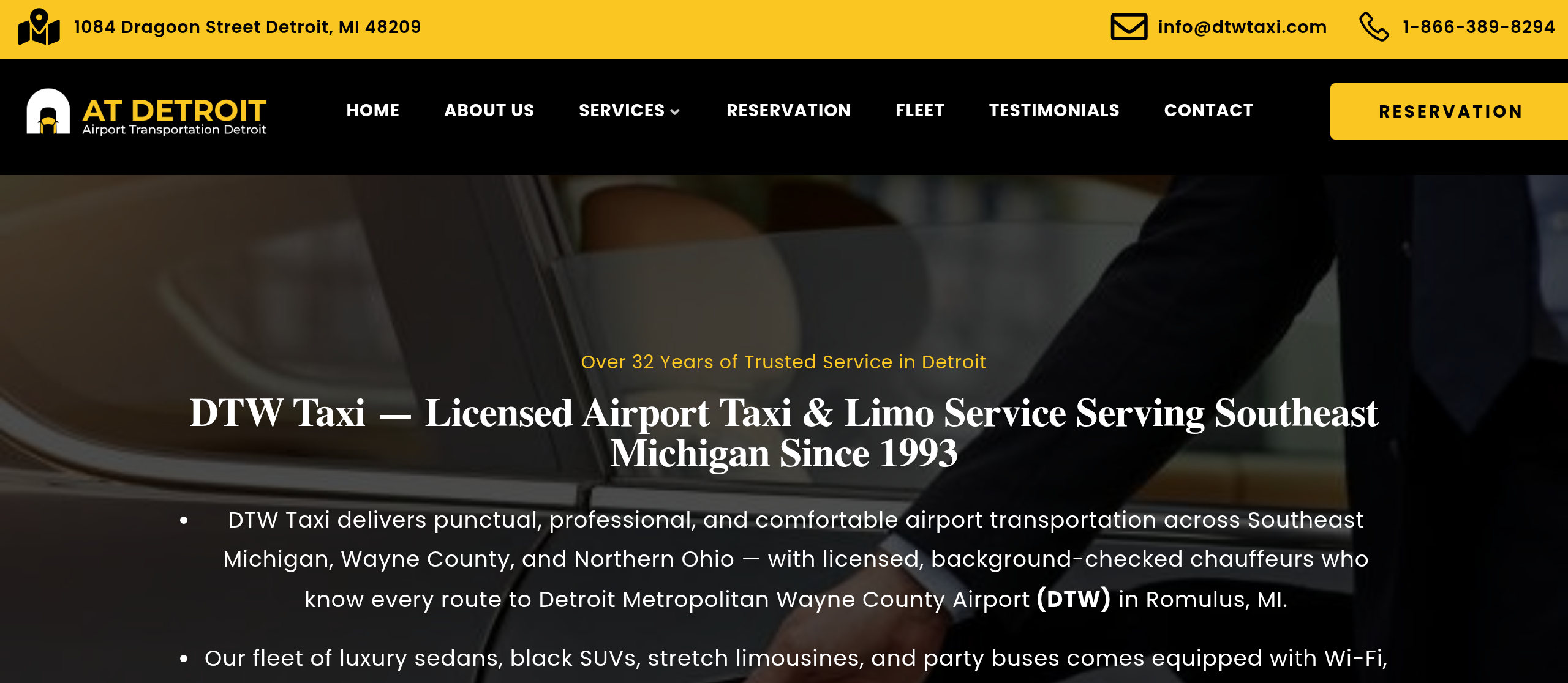 About Us page